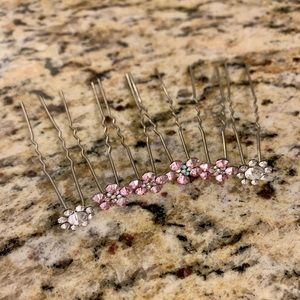 Hair clips & broach for sale; prices negotiable